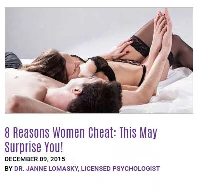 8 Reasons Women Cheat: This May Surprise You!